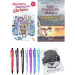 Kayıp Kitaplıktaki Iskelet 2 Yaşayan Ölüler ve Kedilerin Kaybolma Mevsimi 2li Set + Hediyeli