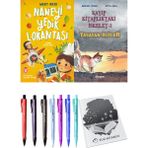 Kayıp Kitaplıktaki Iskelet 2 Yaşayan Ölüler ve Naneyi Yedik Lokantası 2li Set + Hediyeli