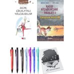Kayıp Kitaplıktaki Iskelet 2 Yaşayan Ölüler ve Sıcak Çikolatalı Yolculuklar 2li Set
