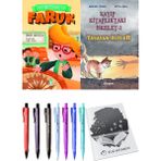 Kayıp Kitaplıktaki Iskelet 2 Yaşayan Ölüler ve Sınıftaki Gizemli Saat Faruk 2li Set