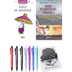 Kayıp Kitaplıktaki Iskelet 2 Yaşayan Ölüler ve Toto ve Şemsiyesi 2li Set