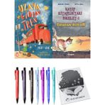 Kayıp Kitaplıktaki Iskelet 2 Yaşayan Ölüler ve Uzaya Giden Tren 2li Set + Hediyeli