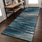 Kaymaz Mutfak Halıları, Tutkal Noktalı Sırtlı, Yumuşak Yıkanabilir Halı Yolluk, Oturma Odası, Giriş, Mutfak ve Çamaşır Odası için, 100x300 cm/39x118in, 70 Boyut Seçeneği