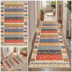 Kaymaz Mutfak Yolluğu Halı 100 x 120 cm Yıkanabilir Halı Paspas, Koridorlar, Girişler için, Mutfak, Çamaşır Odası Emici Alan Halısı, Oturma Odası için Giriş Yolluğu Yüksek Trafik Alanları için