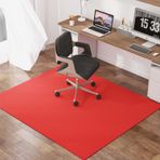 Kaymaz Ofis Koltuğu Mat Ahşap Zeminler için 200x300 cm Halı Koruyucu Oyun ve Bilgisayar Sandalyeleri için Kolay Temizlenebilir Düşük Kazık Haddeleme Mat Dayanıklı ve Ağır Hizmet