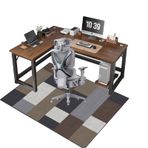 Kaymaz Ofis Koltuğu Mat Halı Zemin için 140x180 CM Oyun Koltuğu Mat Masaları için Düşük ve Kazık Halı Ev ve Ofis Kullanımı Korur