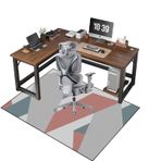 Kaymaz Ofis Koltuğu Mat Halı Zeminler için 100 x 140 CM Oyun Koltuğu Mat Masalar için Düşük ve Kazık Yok Halı Ev ve Ofis Kullanımı