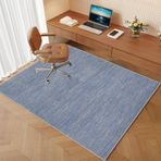 Kaymaz ofis koltuğu matı, halı ve sert zeminler için, ağır hizmet tipi oyun koltuğu matı, çok amaçlı zemin koruyucu, sert ahşap, fayans ve laminat için, 90 x 160 cm