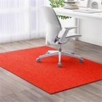 Kaymaz Ofis Koltuğu Paspası, Ahşap, Fayans, Parke için Oyun Zemin Koruyucu, Kırmızı (90 x 180 cm) - Dayanıklı, Kolay Temizlenir, Ev ve Ofis Kullanımı için İdeal