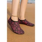 Kaymaz Taban Deniz Havuz Ayakkabısı - Bordo - 38 - 39