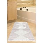 Kaymaz Taban Djt Banyo Halı Trend İskandinav F5085 F5085K2-9, Mürdüm, 80 x 120