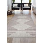 Kaymaz Taban Djt Salon Halı Trend İskandinav F5085 F5085K2-7, Mürdüm, 100 x 200