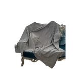 Kaymaz Tabanlı Tay Tüyü Çekyat, Koltuk, Kanepe Örtüsü(GRİ RENK)(175X210CM)