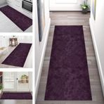 Kaymaz Yıkanabilir Mutfak Yolluk Halı 100X180CM Uzun Polyester Koridor Halı Yolluk Kapalı Koyu Mor 3D Alan Halı Yatak Odası Oturma Odası Zemin Paspası Genişlik 40 120 cm Kaymaz Koridor Yolluk Halı