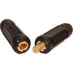 Kaynak Ekipmanları 50 - 70 mm Avrupa Tip Kaynak Kablo Bağlantı Elemanı Takımı