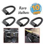 Kaynak Klipli Roro Sallama Halkası 4 Adet Karoser Römork Dorse Sabitleme Metal Halka Bağlama Kancası
