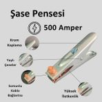 Kaynak Şase Pensesi Yaylı 500 Amper