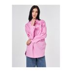Kayra Aplike Detaylı Pamuklu Tunik Şeker Pembe
