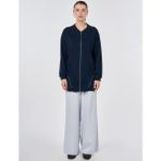 Kayra Dantel Garnili Rayon Ceket 73003 - 36 - Lacivert