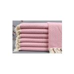 Kayra Export Peştemal Pembe El Peştemalsu 50x95 Cm Pamuk Bulaşık Bezi Kamp Peşkir