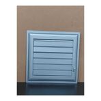 KAYRA LEATHER CRAFT Havalandırma Menfezi Wc Banyo Tuvalet Menfez Plastik Panjur Gri 35X35 cm