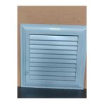 KAYRA LEATHER CRAFT KLC Havalandırma Menfezi Banyo Wc Tuvalet Menfez Plastik Panjur Gri 45x55 Cm.