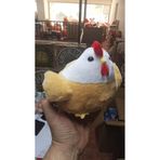 Kayra Oyuncak Peluş Sevimli Uyku Arkadaşı Tombiş Tavuk 25 cm