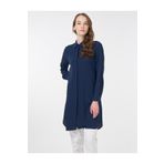 Kayra Patı Gizli Basic Tunik Lacivert
