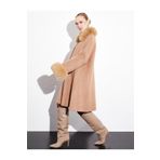 Kayra Premium Alpaka Yünlü Kaban Camel KA-A23-17026B