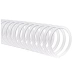 Kayreb Şeffaf 100 Adet 8 mm Spiral Plastik Helezon