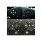 kaytaz MERCEDES UYUMLU DİREKSİYON TUŞ KAPLAMA TAKIMI SİYAH W204 W212 W207 MAKYAJSIZ KASA