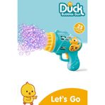 Kayyum Oyuncak Duck Çok Delikli Pilli Köpük Atan Tabanca Oyuncağı 23 Delikli Bubble Gun