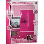 Kayyum Oyuncak Kayyum Modern Mutfak Seti 2'li Set 00023 Fırın Ocak