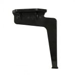 Kaz Lüks Mobilya Koltuk Çekyat Ayağı Metal Siyah 17 Cm