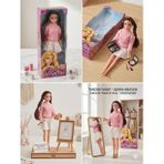 Kazaklı Örgü Saçlı Etekli Bebek 30 Cm Model Oyuncak Bebek Model Bebek