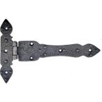Kazan Hobi Antika Tarz Dekoratif Pirinç Kuyruklu Düğmeli Menteşe No3 - 155X240 Mm, Oksit
