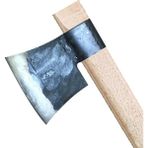 Kazan Hobi Küçük Sakallı Saplı Nacak - Balta 60CM - Dövme Çelikten