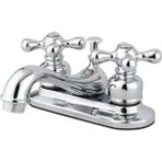 KB601AX Metal Çapraz Saplı ve Açılır Pencereli Çaydanlık Musluğu, Parlak Krom, 4-1/2 "emzikli Erişim - Option-1 - 001-Renkli