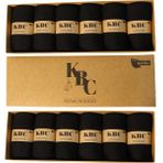 KBC Socks 12'li Dikişsiz Bambu Erkek Klasik Yazlık Soket Çorap Seti/Kutulu Set (Siyah)