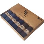 KBC Socks 6'lı Bambu Dikişsiz Erkek Klasik Çorap Seti / 2 Füme - 2 Lacivert - 2 Kahverengi - 41 - 44 - Lacivert - Kahverengi
