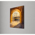 Kâbe Tablosu – Islami Sanat Eseri, Dini Duvar Dekoru, Kanvas Tablo, Ev ve Ofis Için Dekoratif - 50x70 cm