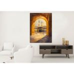 Kâbe Tablosu – Islami Sanat Eseri, Dini Duvar Dekoru, Kanvas Tablo, Ev ve Ofis Için Dekoratif - 70x100 cm