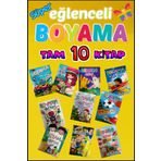 KBY Harika Eğlenceli Boyama Seti 10 Kitap