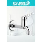 Kca Armatür Mix Uzun Musluk Duvardan Tek Su Çıkışlı Aç Kapa