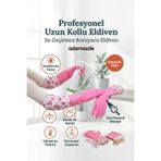 KCA HOME Profesyonel Uzun Kollu Eldiven, Su Geçirmez Koruyucu Eldiven, Endüstriyel Mutfak İçin