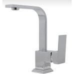 Kca Krom Kare Lüx Ağır Gövde Banyo Lavabo Bataryası