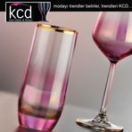 Kcd 6 Parça Bolero Pembe Dekor Meşrubat Bardak