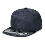 KCZAKA Erkekler Kadınlar için Düz Bill Beyzbol Şapkaları Kamuflaj Snapback Yapılandırılmış Vistor Şapkalar Hip-Hop Düz Ağızlı Kamyon Şoförü Şapka FTC01