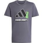 KD6874-C adidas Minecraft Tee Çocuk T-Shirt Antrasit
