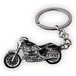 Kdot Motorsiklet Tasarımlı Anahtarlık, Siyah, Çinko Alaşım Metal, Motor Temalı, Dayanıklı, 4.5x2.5 cm